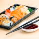 Japan camper rondreis Sushi eten